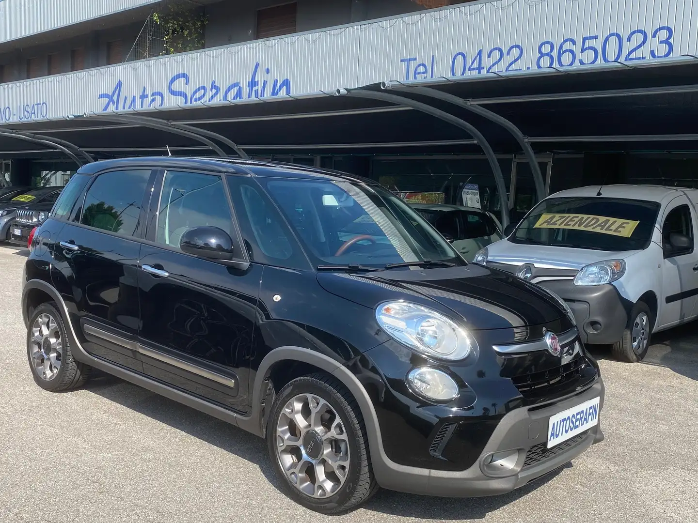 Fiat 500L 500L 2012 1.3 mjt Trekking 85cv Noir - 1