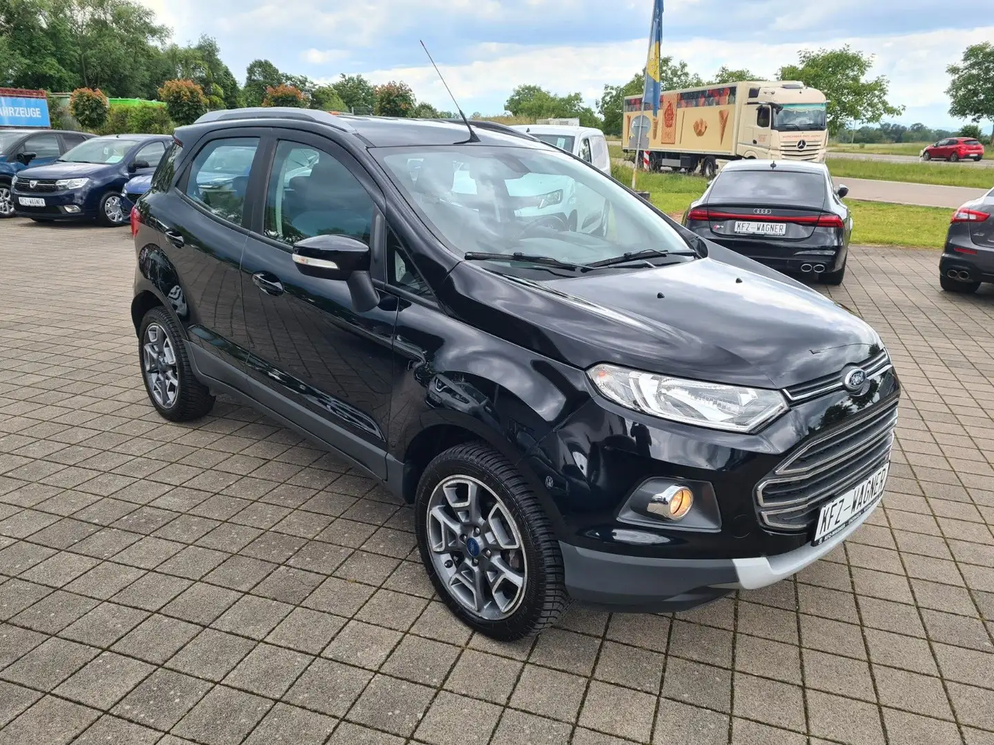 Ford EcoSport Titanium PDC KLIMAAUTO Schwarz - 2