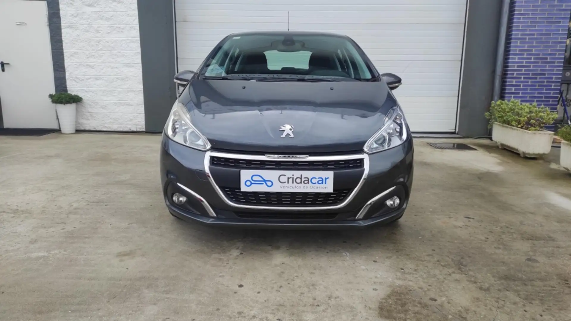 Peugeot 208 1.6BlueHDi Allure 100 Gris - 2