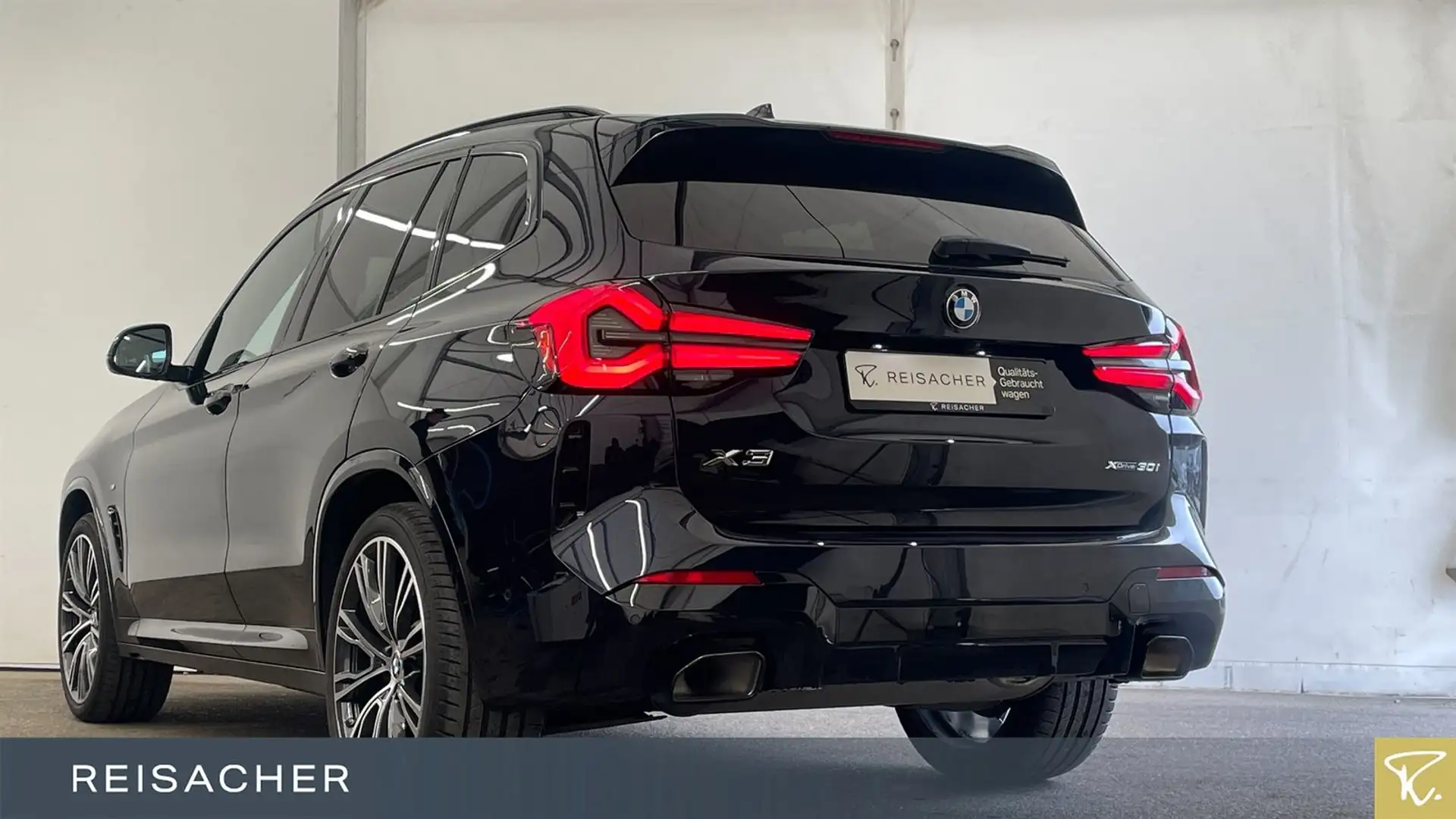 BMW X3 xDrive 30i A M-Sport,StdHzg,AHK,DAProf,Autom Schwarz - 2