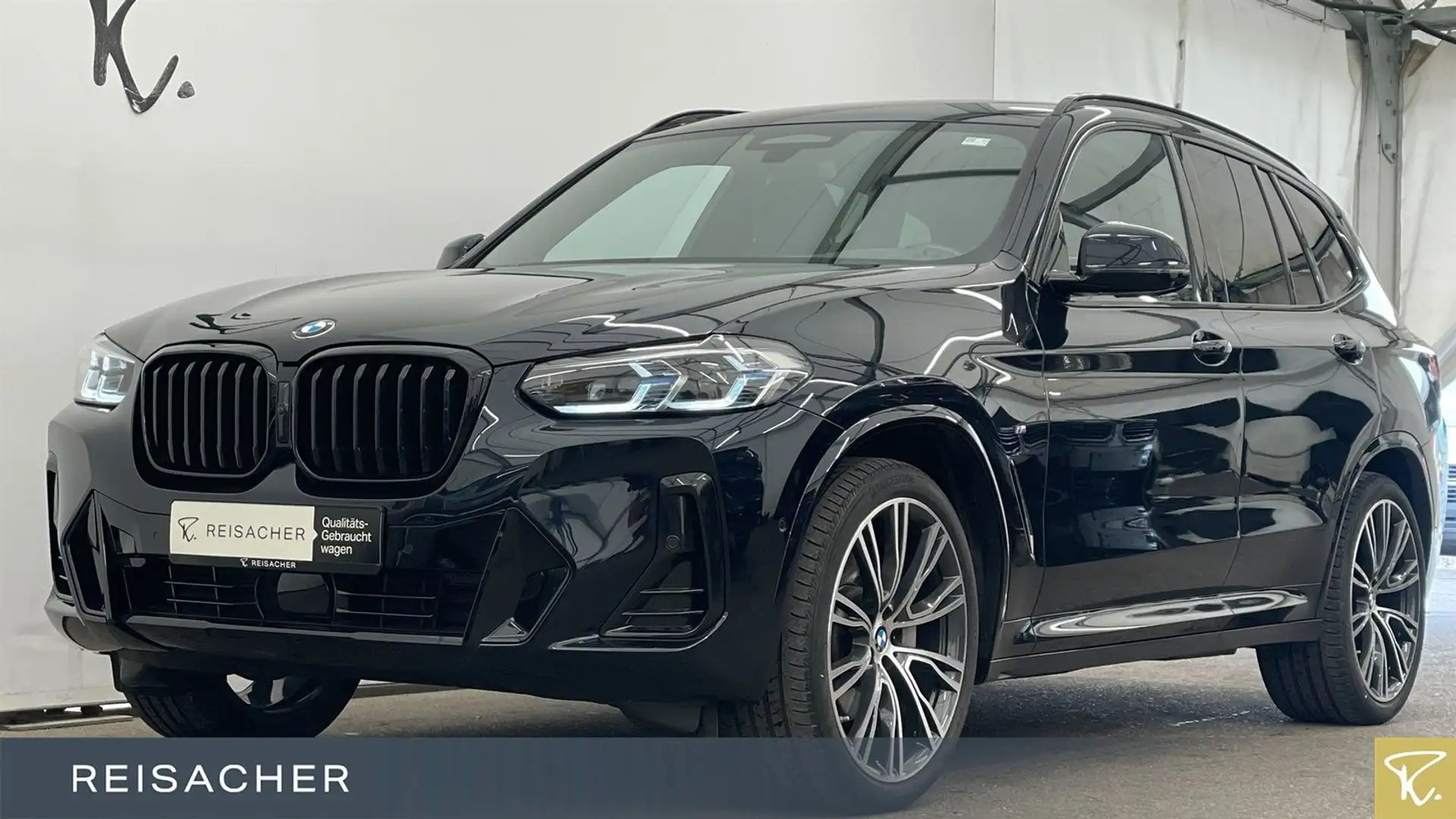 BMW X3 xDrive 30i A M-Sport,StdHzg,AHK,DAProf,Autom Schwarz - 1