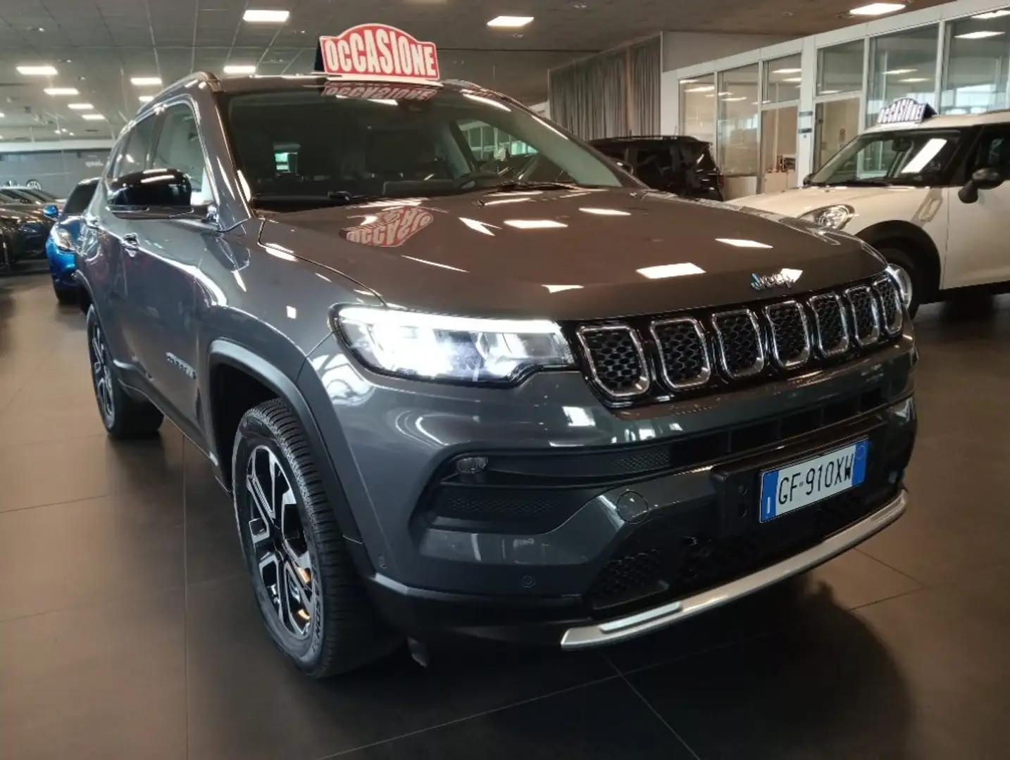Jeep Compass 1.3 Turbo T4 190 CV PHEV AT6 4xe Limited Grigio - 1