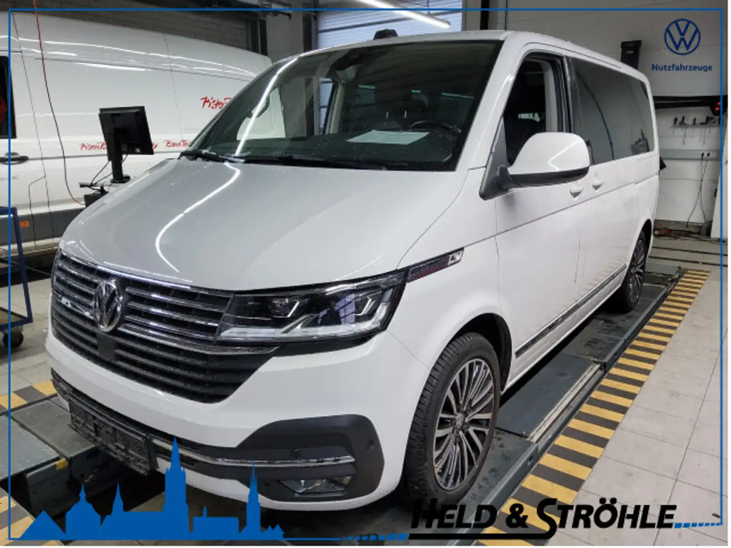 Volkswagen T6.1 Multivan Generation SIX 2.0 TDI DSG 4M AHK Weiß - 1