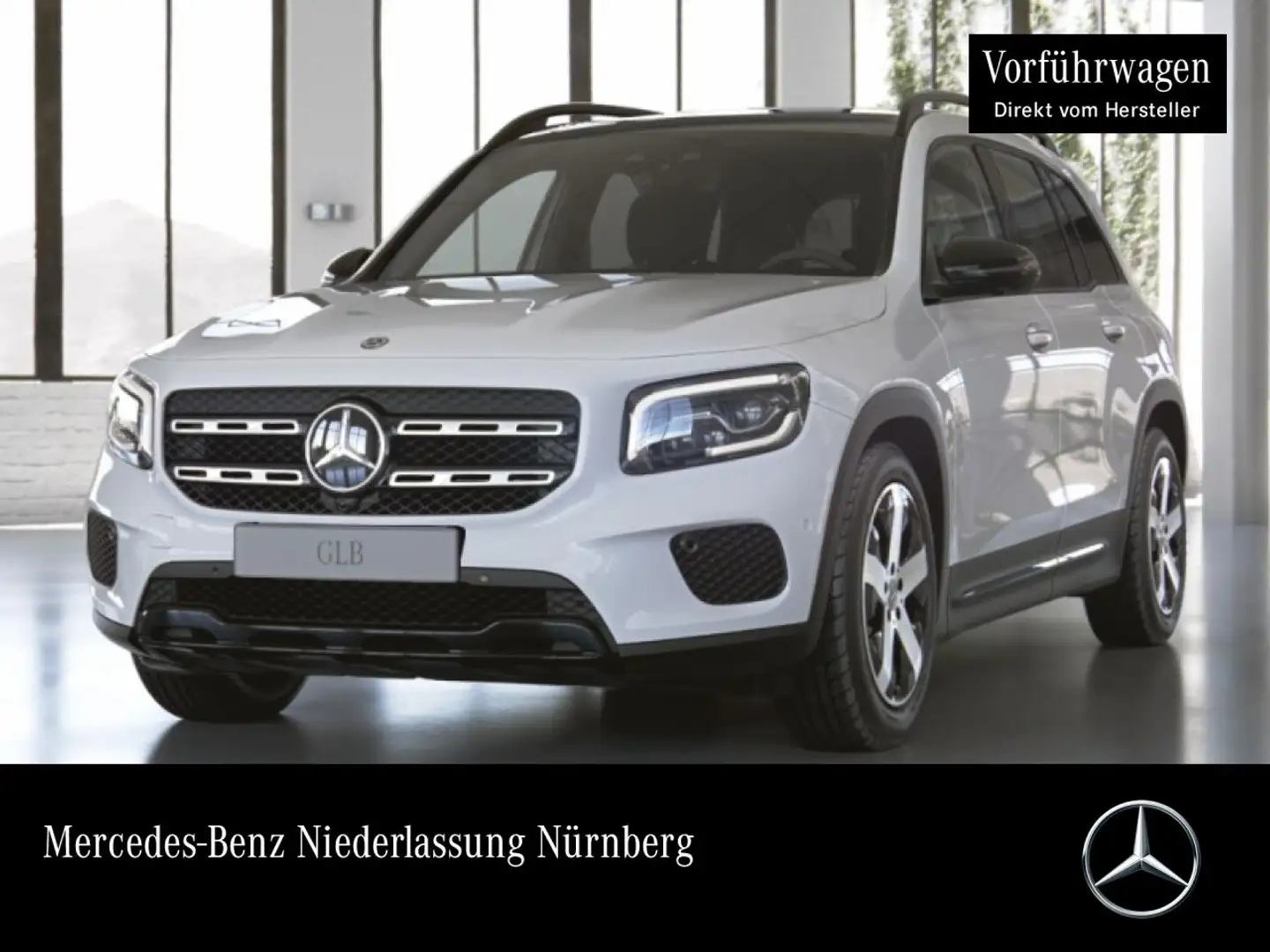 Mercedes-Benz GLB 200 d 4M PROGRESSIVE+NIGHT+PANO+360°+AHK+HUD Wit - 1