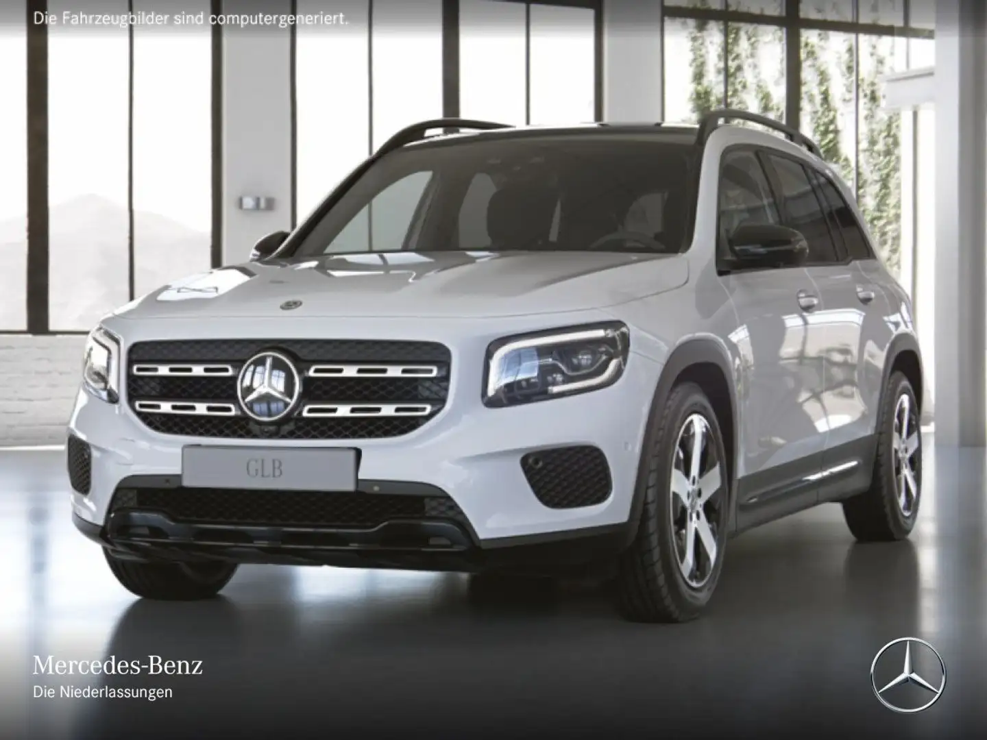 Mercedes-Benz GLB 200 d 4M PROGRESSIVE+NIGHT+PANO+360°+AHK+HUD Wit - 2