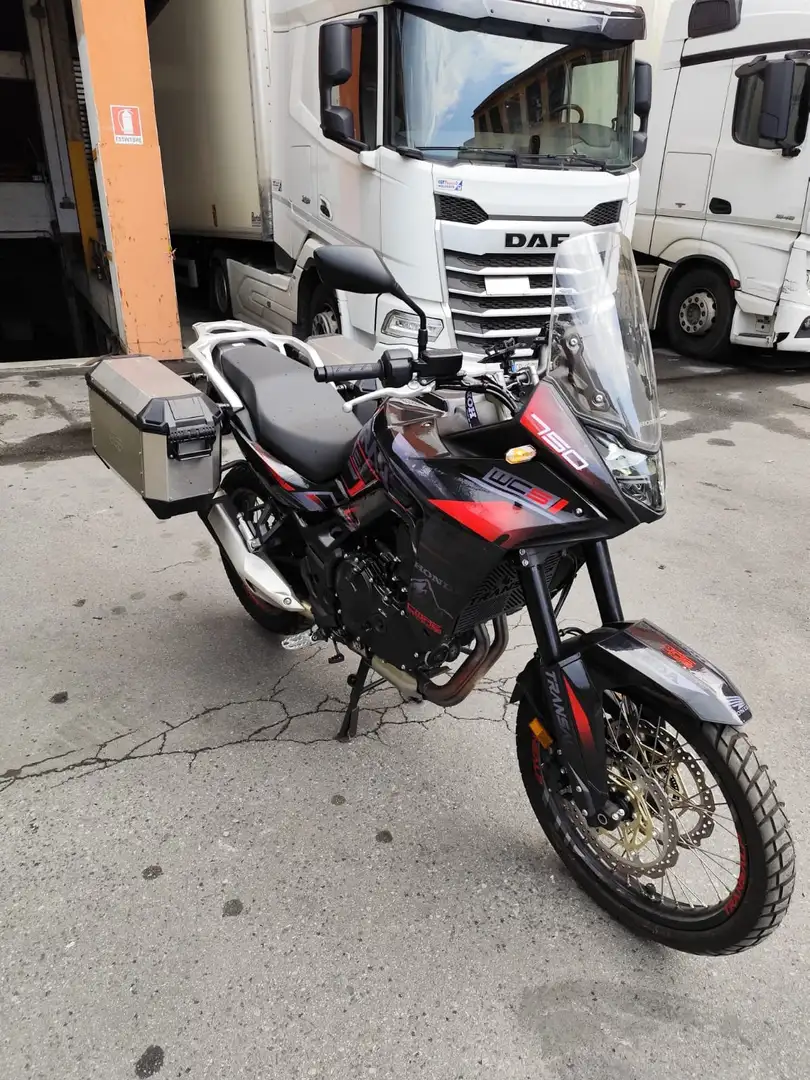 Honda Transalp 750 Negru - 2