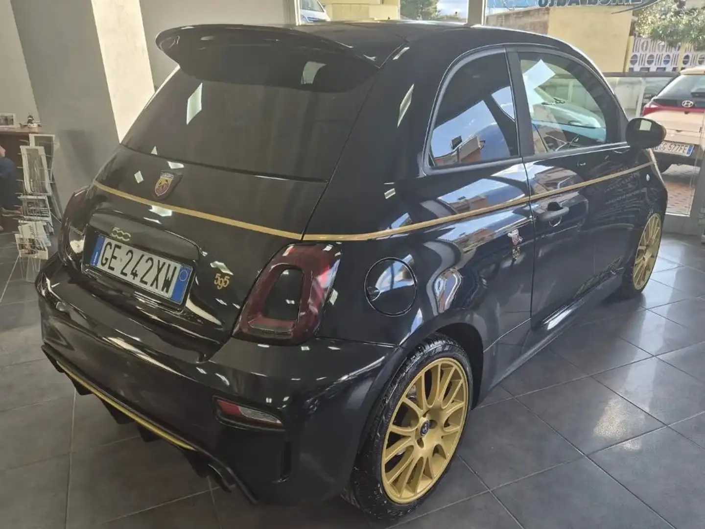 Fiat 500 Abarth 595 scorpioneoro Nero - 1