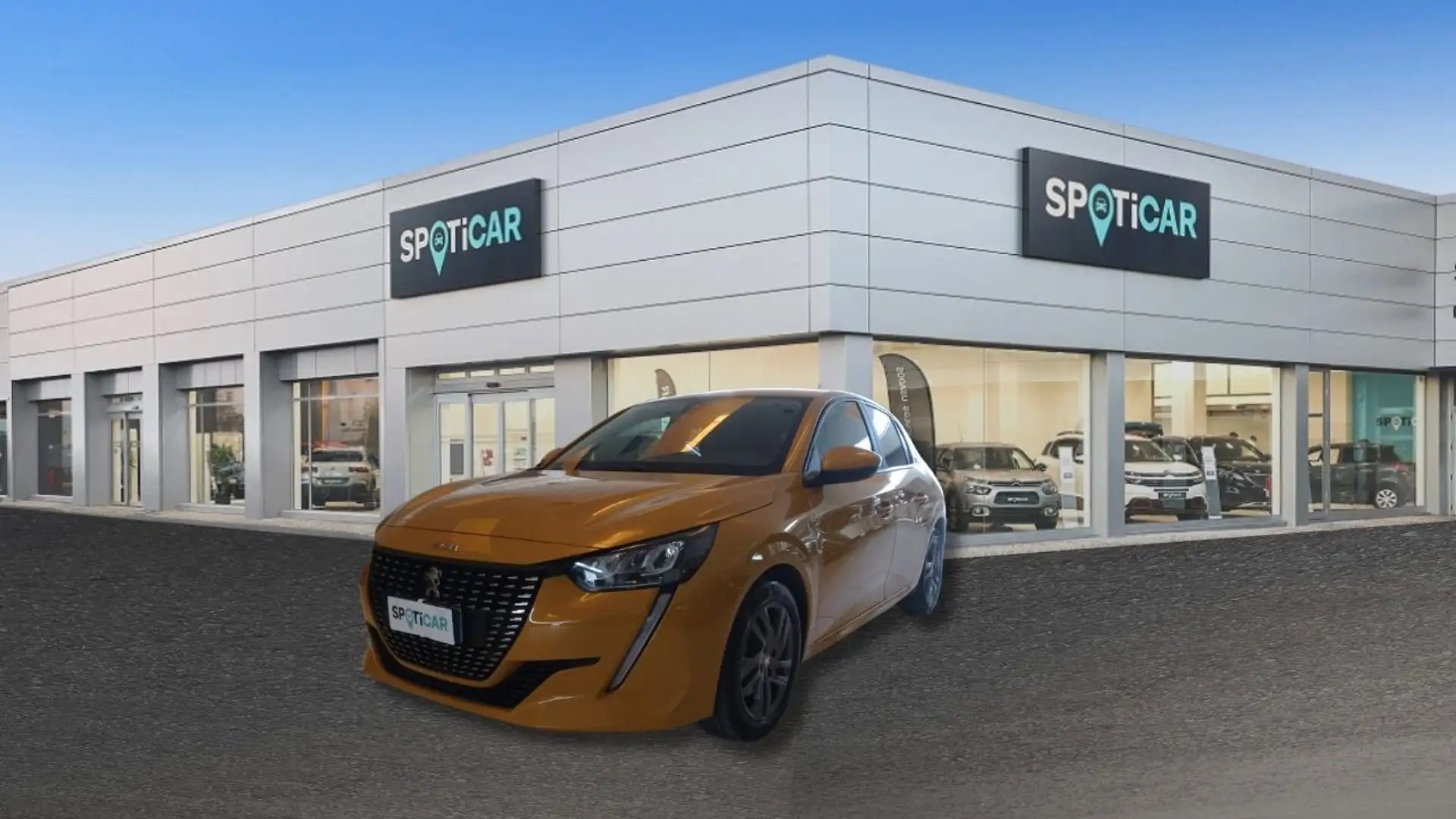 Peugeot 208 PureTech 100 Stop&Start EAT8 5 porte Active Pack Giallo - 1