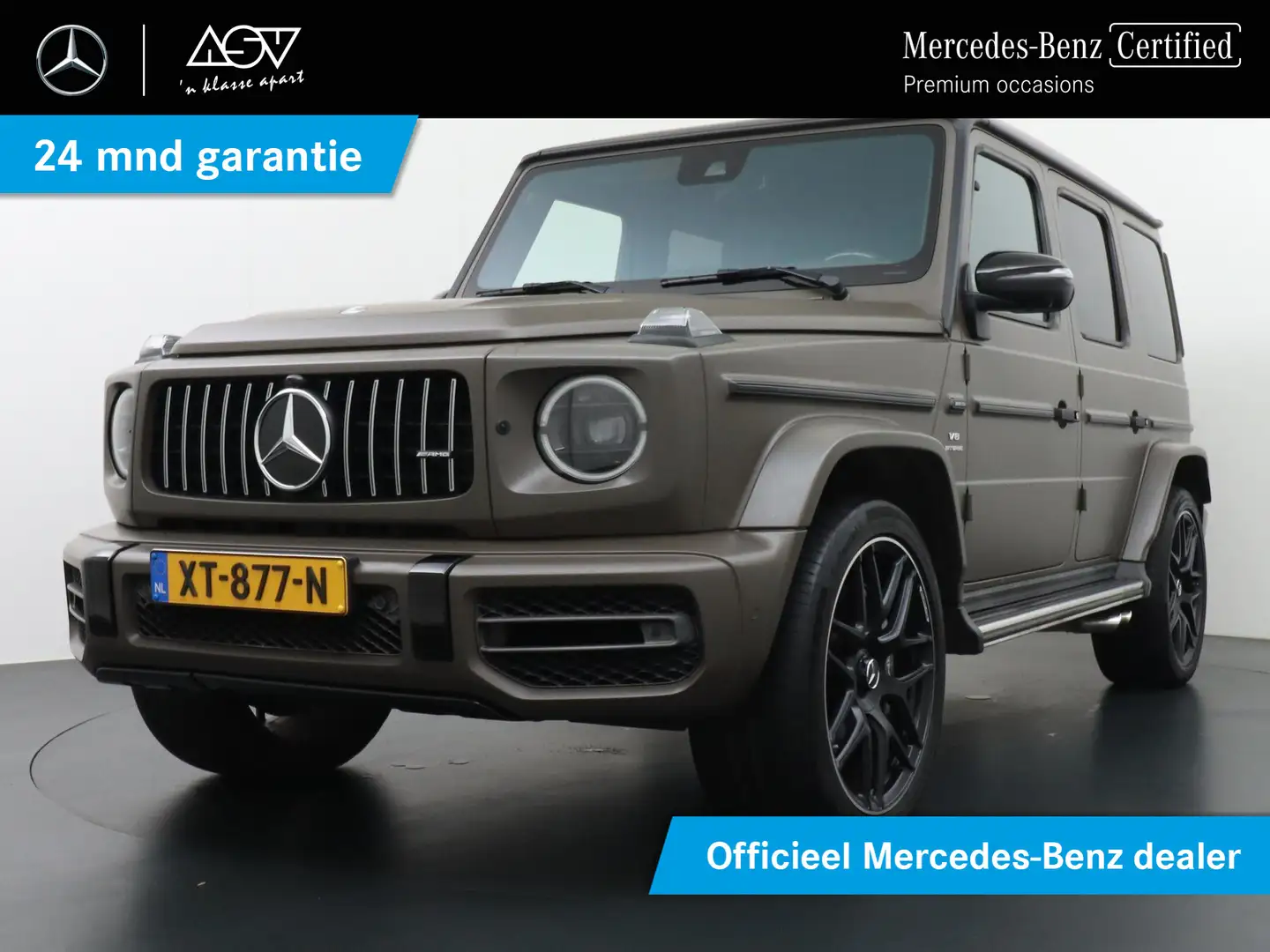 Mercedes-Benz G 63 AMG | Schuif - Kanteldak | Burmester Surround System | Verde - 1
