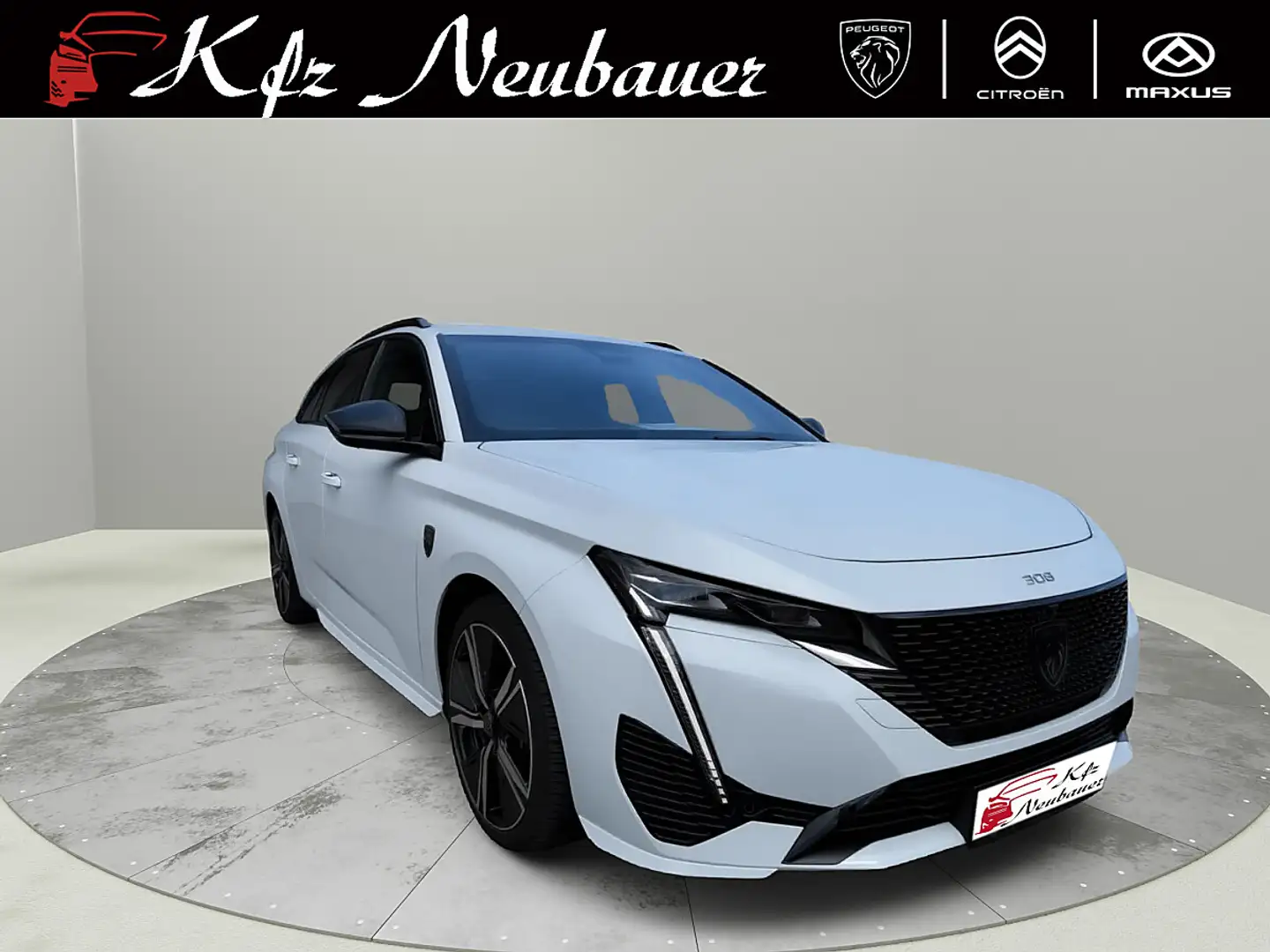 Peugeot 308 1.2 PureTech 130 SW GT (EURO 6d) Weiß - 2
