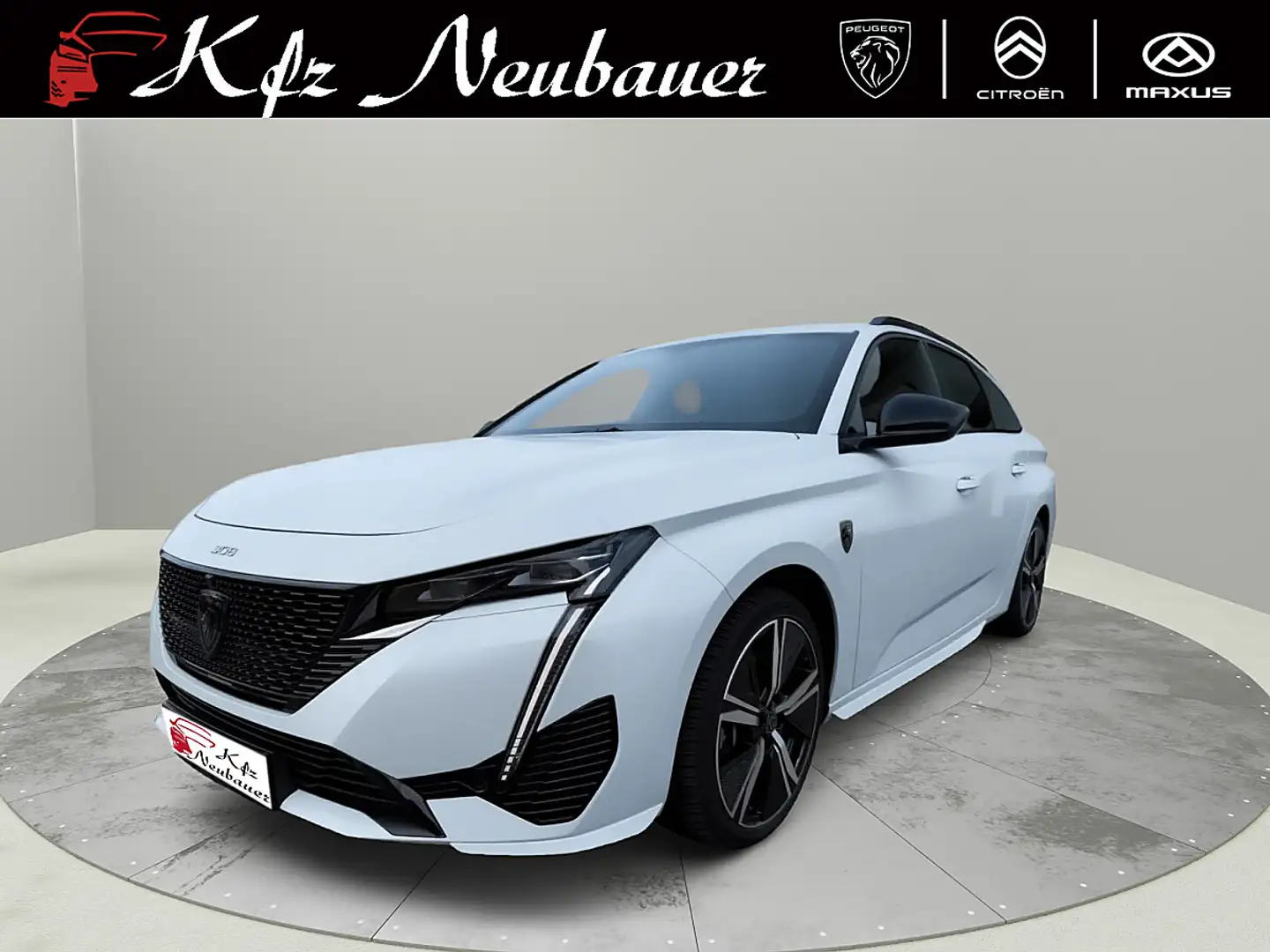Peugeot 308 1.2 PureTech 130 SW GT (EURO 6d) Weiß - 1
