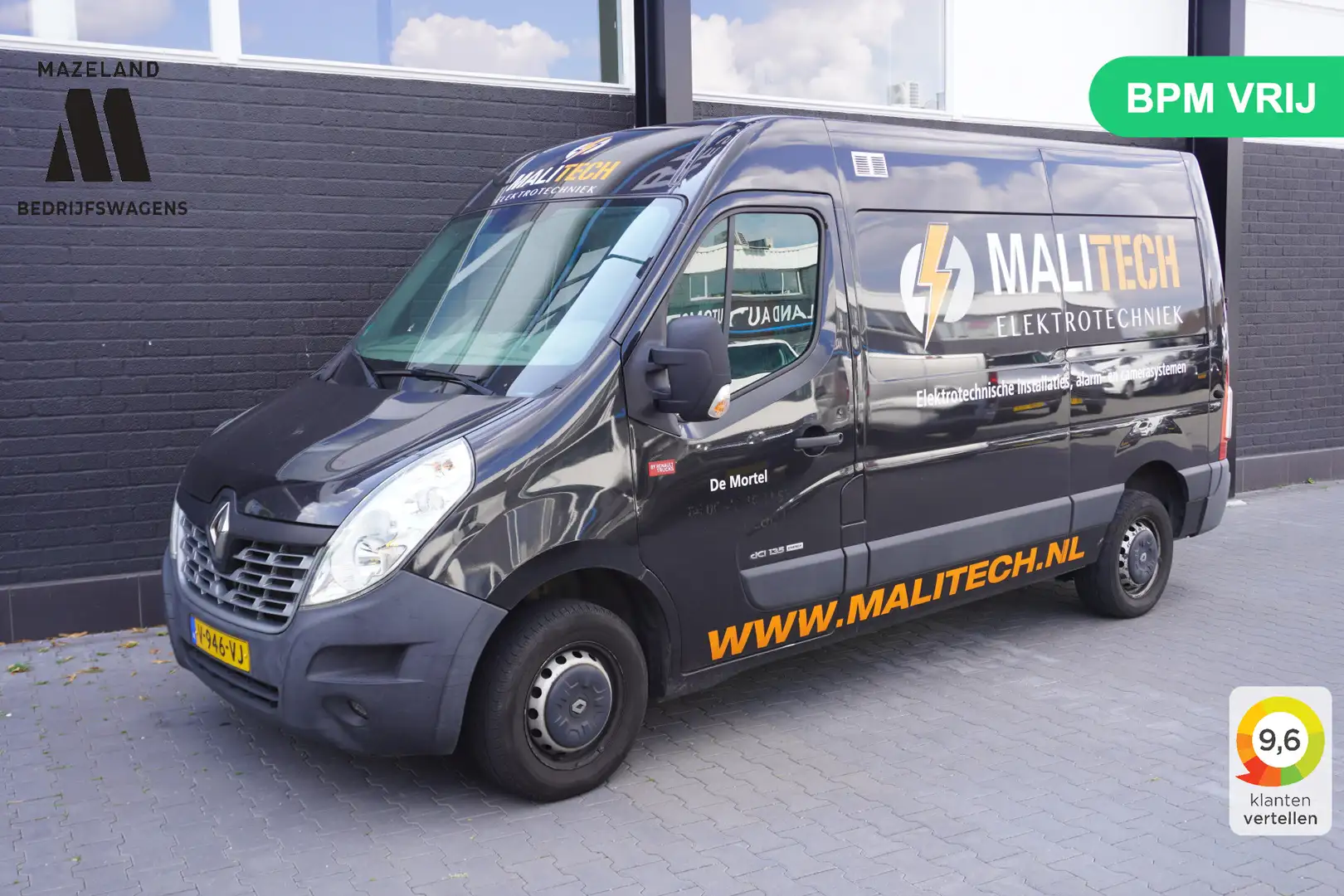 Renault Master 2.3 dCi 130PK L2H2 - Airco - Cruise - Trekhaak - € Negro - 1