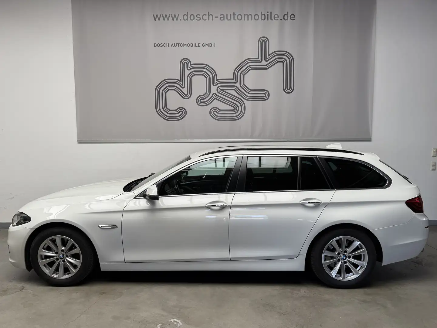 BMW 520 520dA /LEDER/NAVI-Prof-/SpoSi/adapt.LED/KEYL. Weiß - 2