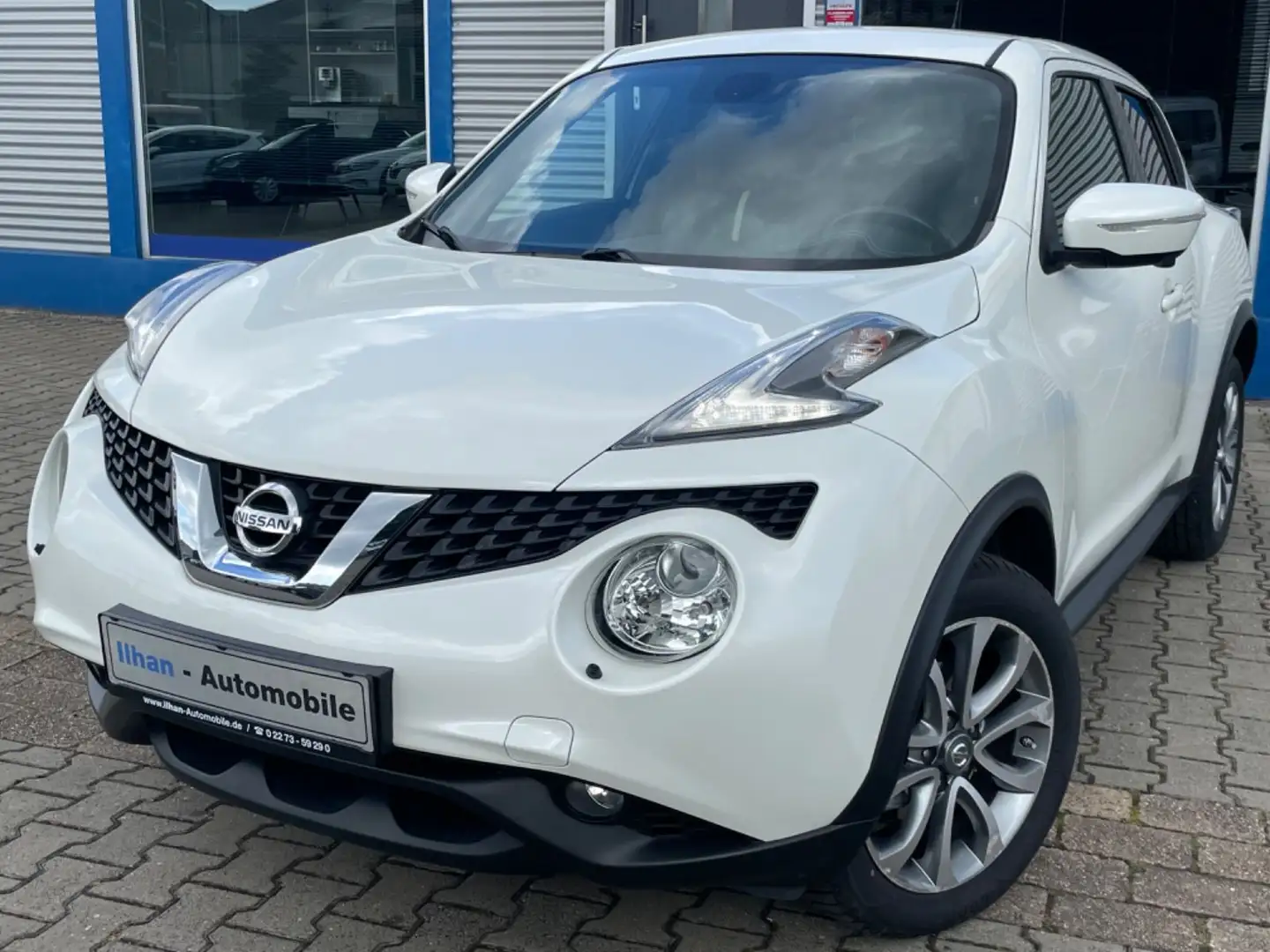 Nissan Juke Tekna*XEN*LEDER*NAV*RCAM*KLIMAAUT*SHZ*TEMPO Weiß - 1