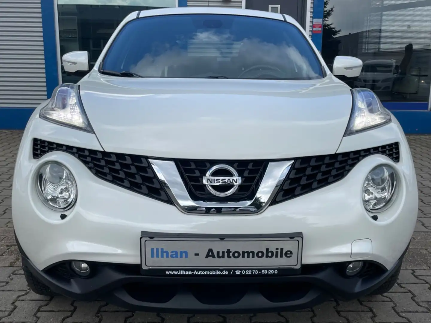 Nissan Juke Tekna*XEN*LEDER*NAV*RCAM*KLIMAAUT*SHZ*TEMPO Weiß - 2