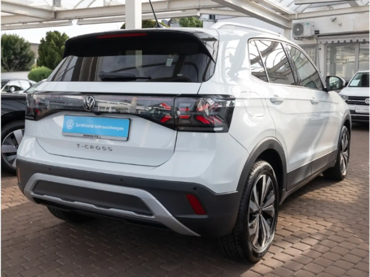 Volkswagen T-Cross 1.0 TSI DSG Style +MATRIX+RFK+KLIMA+ALLW+ Blanc - 2