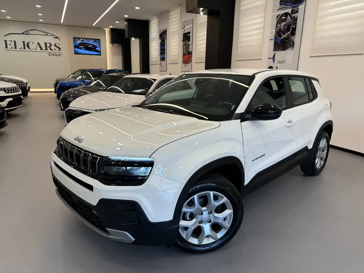 Jeep Avenger 1.2 Turbo 100 CV Altitude Biały - 2