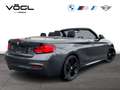 BMW 218 i Cabrio M Sportpaket HiFi DAB WLAN RFK Shz Grau - thumbnail 4