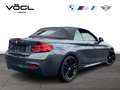 BMW 218 i Cabrio M Sportpaket HiFi DAB WLAN RFK Shz Grau - thumbnail 2