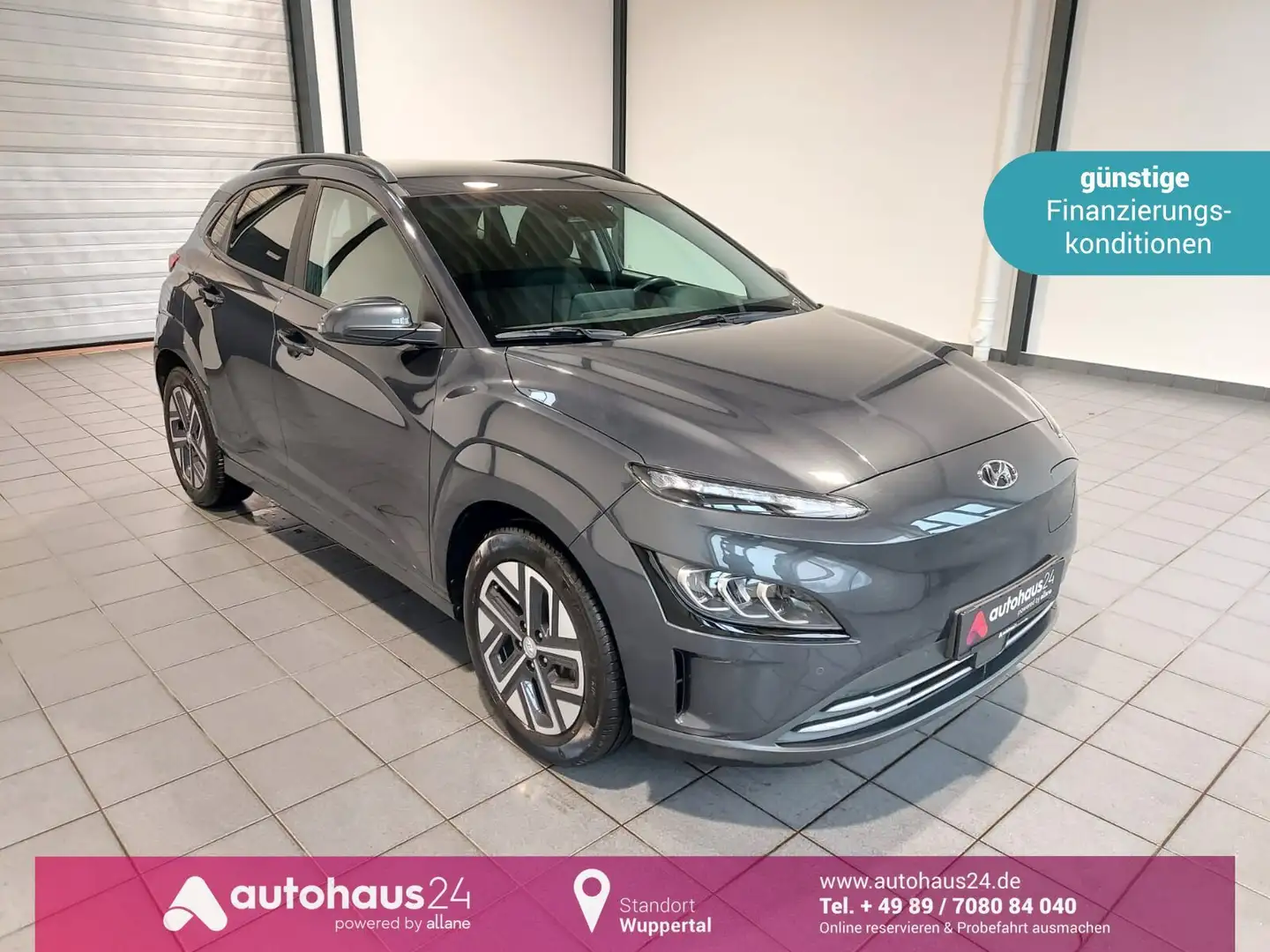 Hyundai Kona Elektro 2WD 39,2 kWh|Navi|Kamera|CarPlay Noir - 1