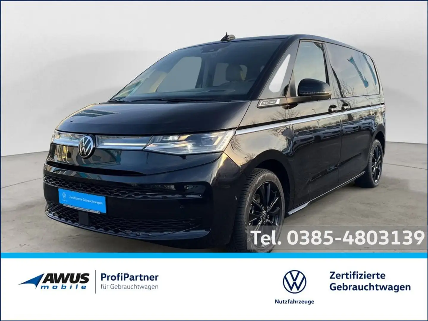 Volkswagen T7 Multivan Style KÜ 2.0TDI 110kW DSG Schwarz - 1