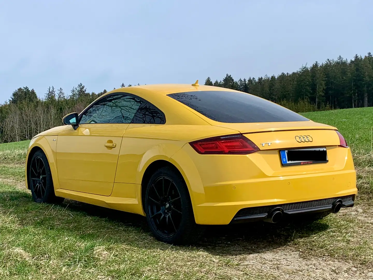 Audi TT TT Coupe 1.8 TFSI Gelb - 2