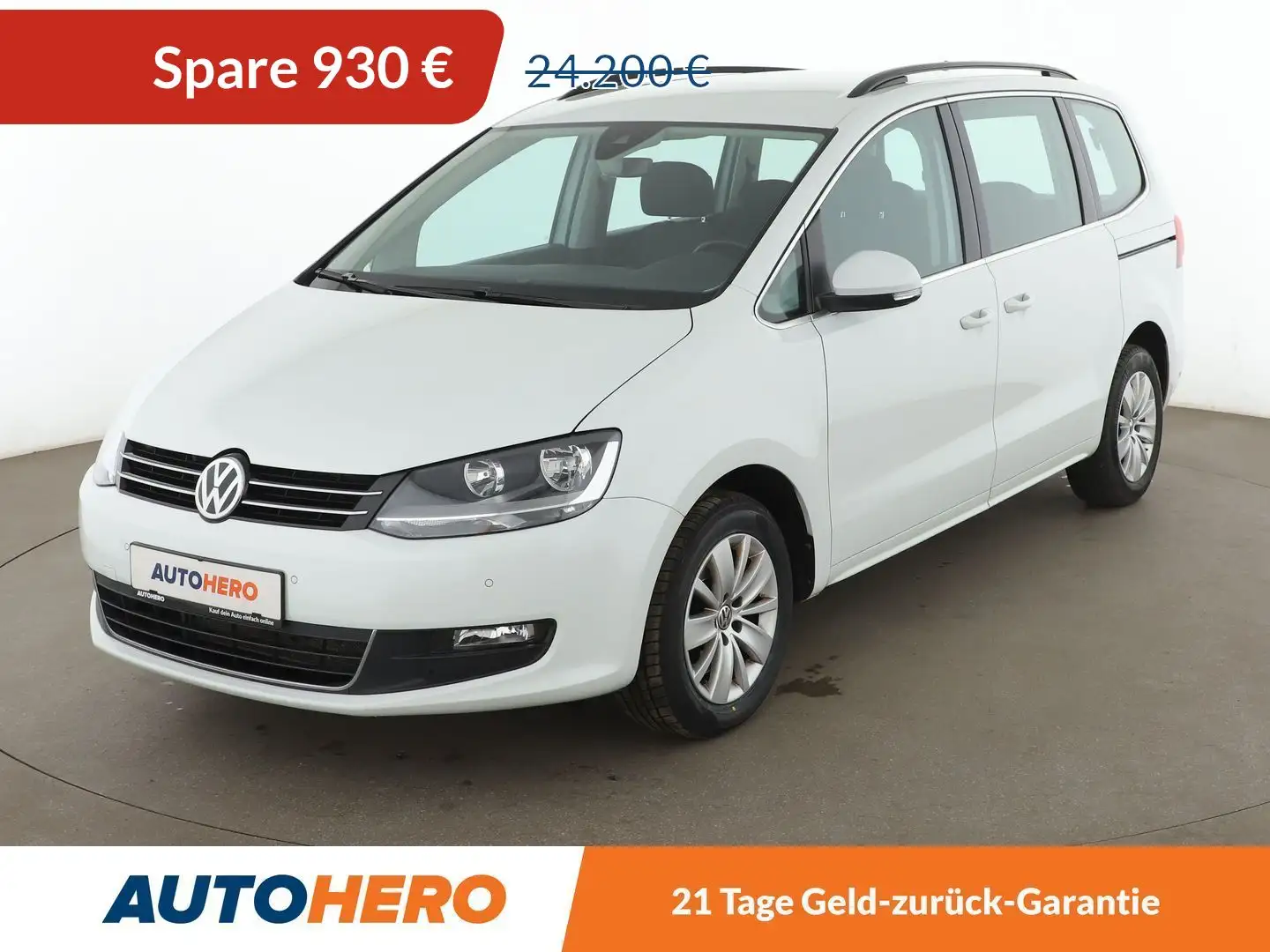 Volkswagen Sharan 1.4 TSI Comfortline BM*NAVI*PDC*LANE*ALU* Alb - 1