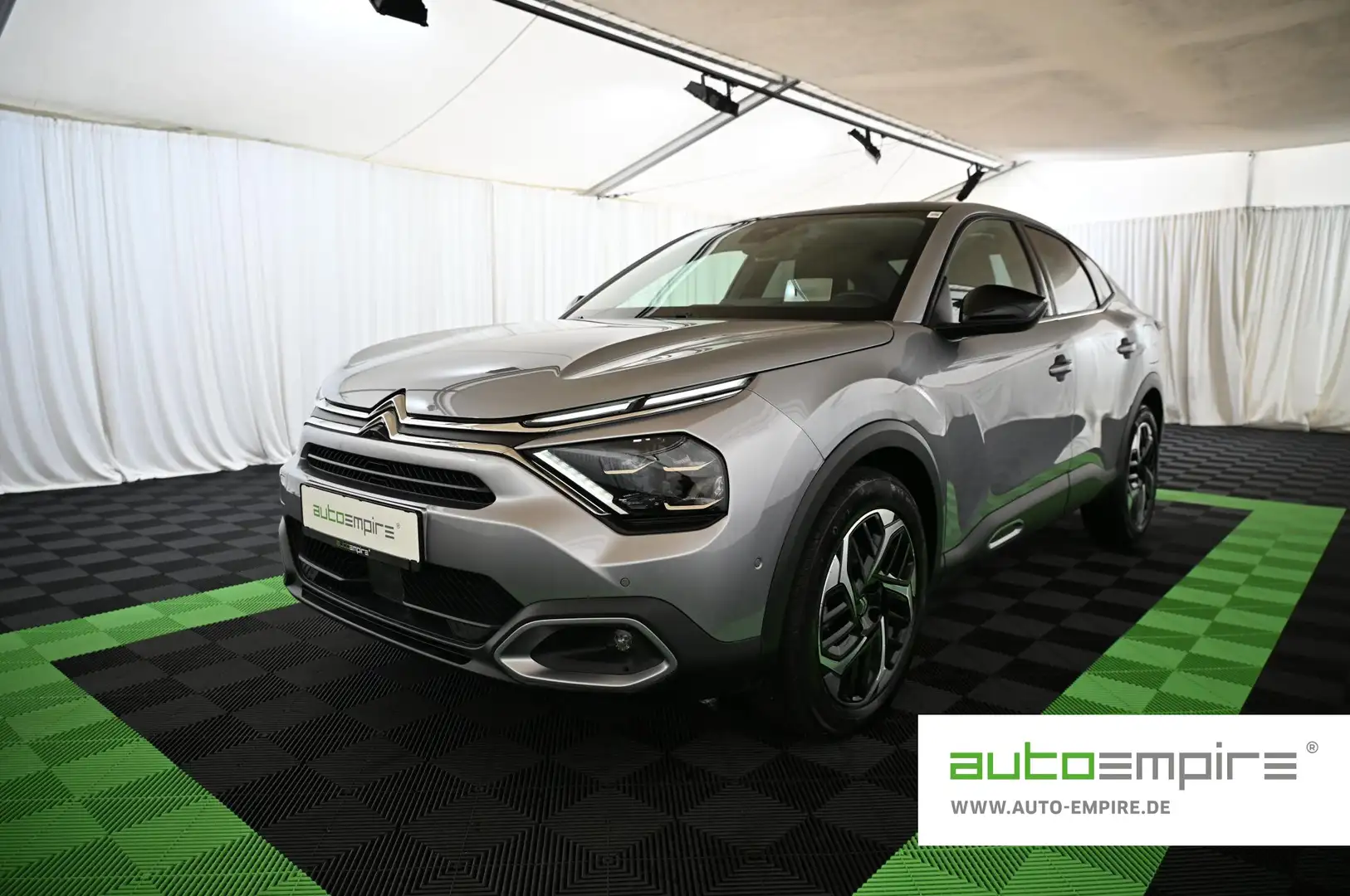 Citroen C4 X 1.2 PT EAT8 130 MAX LED/NAV/SOUND/PANO/H-UP/18 Gris - 1