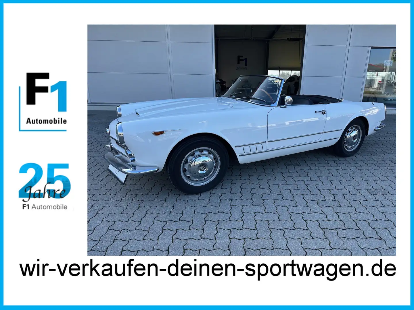 Alfa Romeo Spider 2000 Touring Weiß - 1