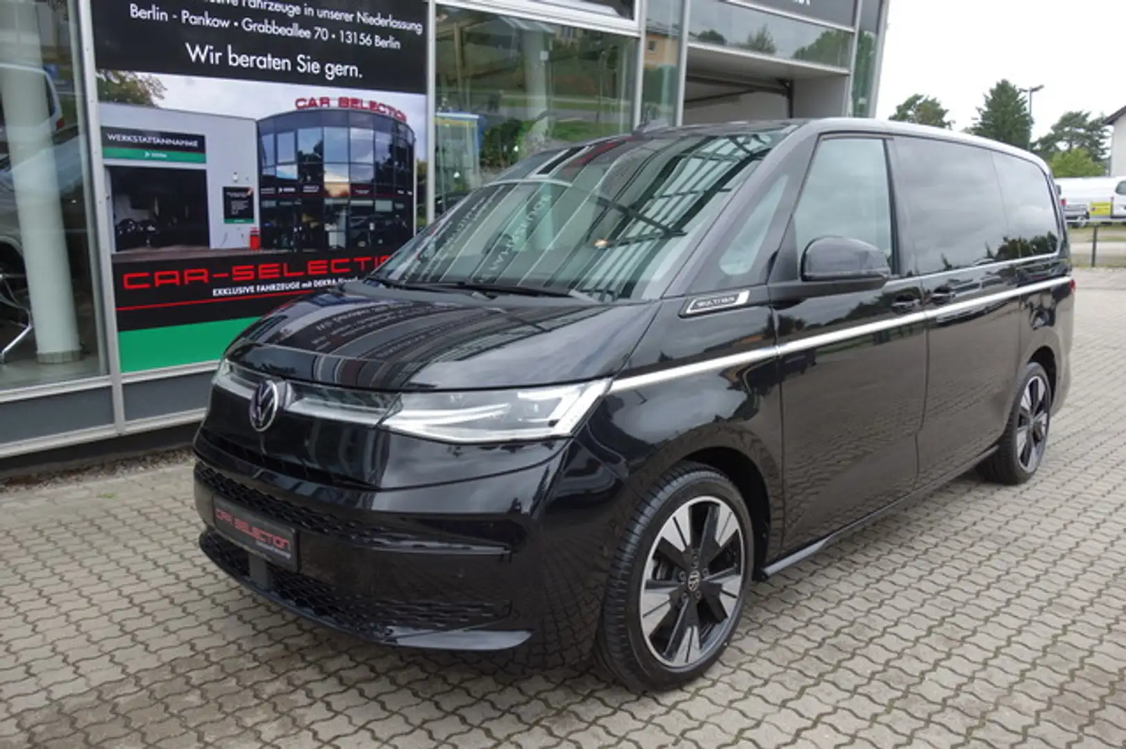 Volkswagen T7 Multivan 2,0 TSI Style Lang 3eTÜR/STDHZG/AHK Noir - 1