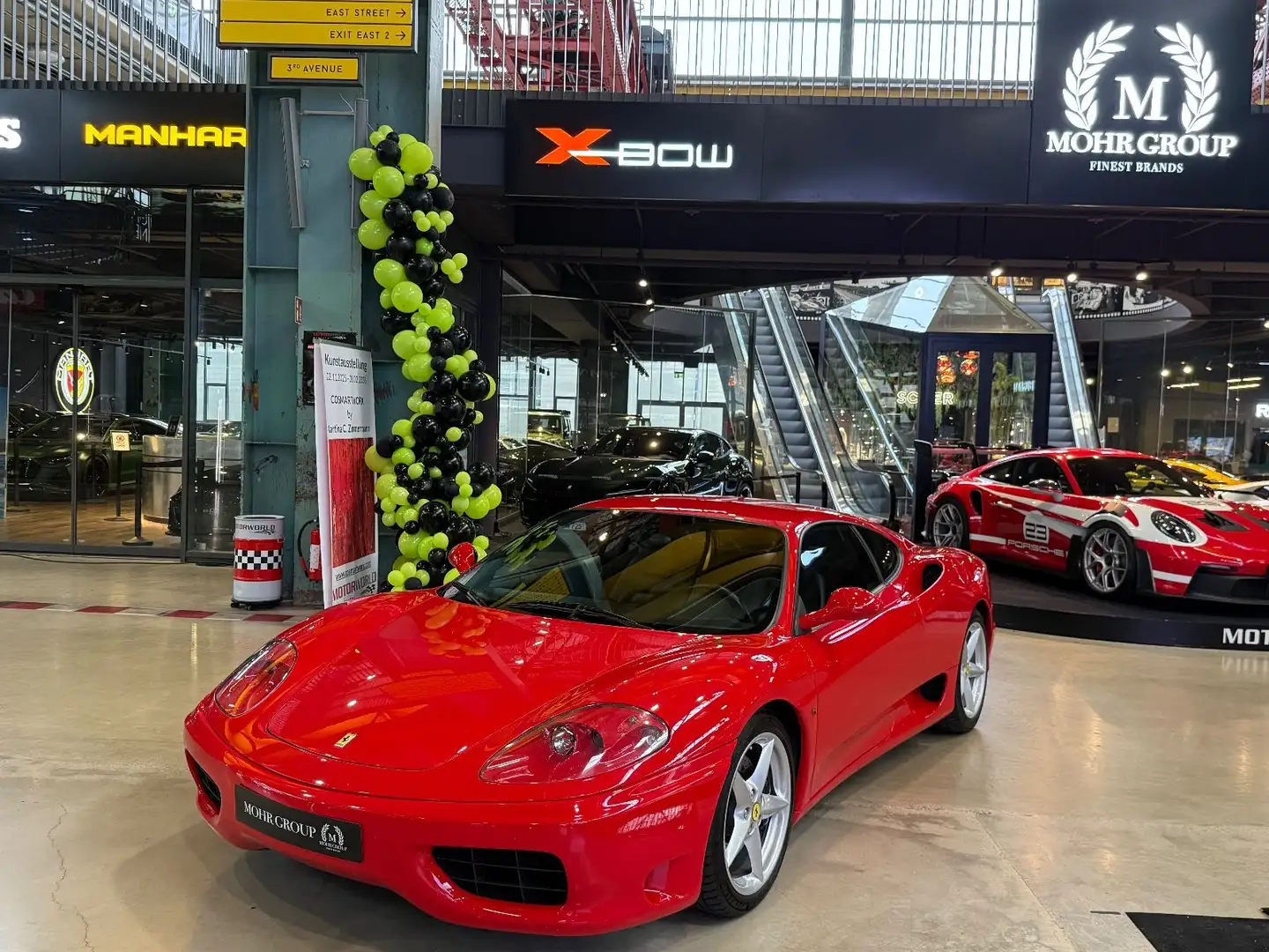 Ferrari 360 Modena/dt. Fahrzeug / Schalter / Service NEU - 1