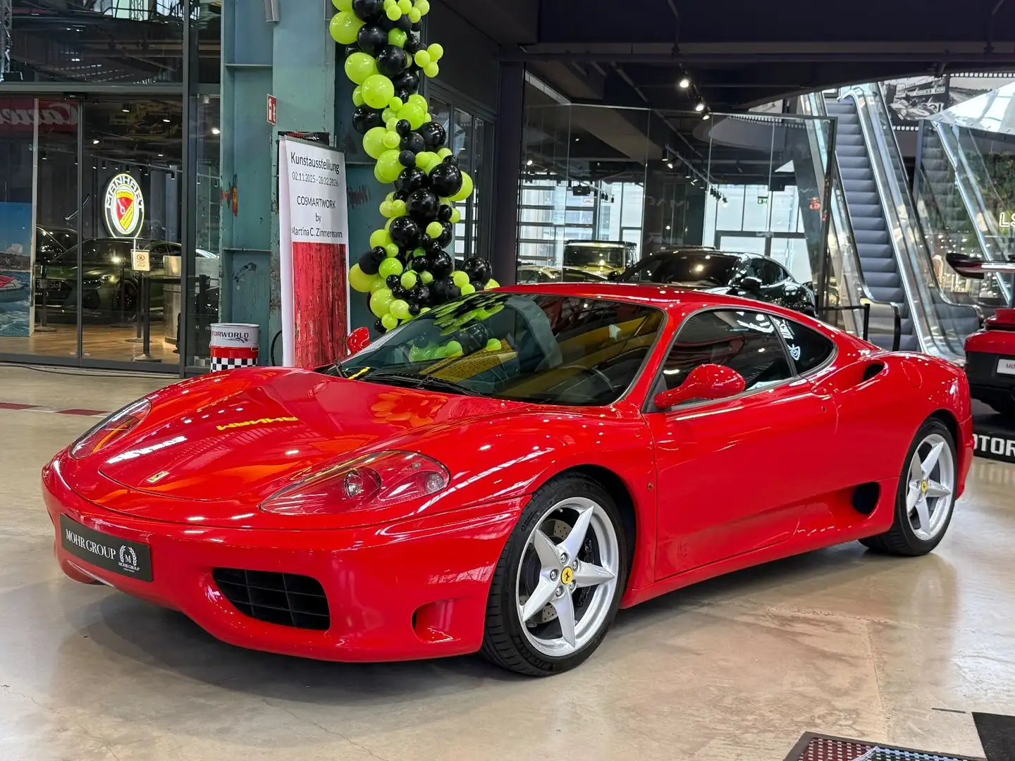Ferrari 360 Modena/dt. Fahrzeug / Schalter / Service NEU - 2