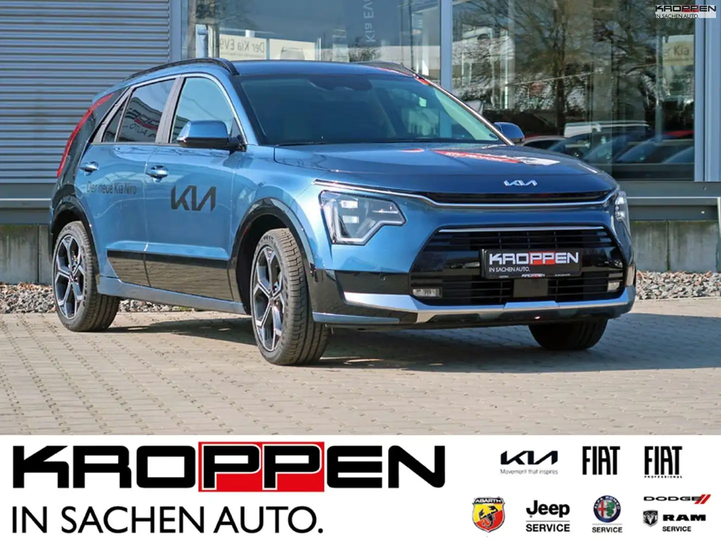 Kia Niro NIRO 1.6 HEV DCT SPIRIT 18Z TEC REX BLK Modrá - 1
