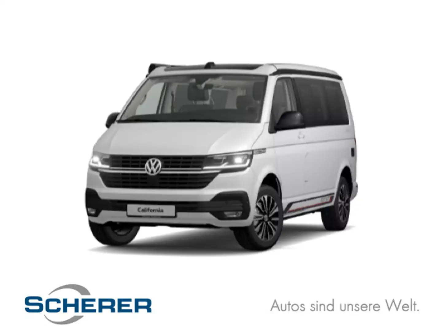 Volkswagen T6.1 California Ocean 2.0 TDI LED STANDHEIZUNG N Blanc - 1