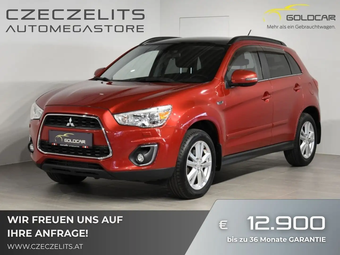Mitsubishi ASX 2,2 DI-D Intense+ Aut. Rot - 1