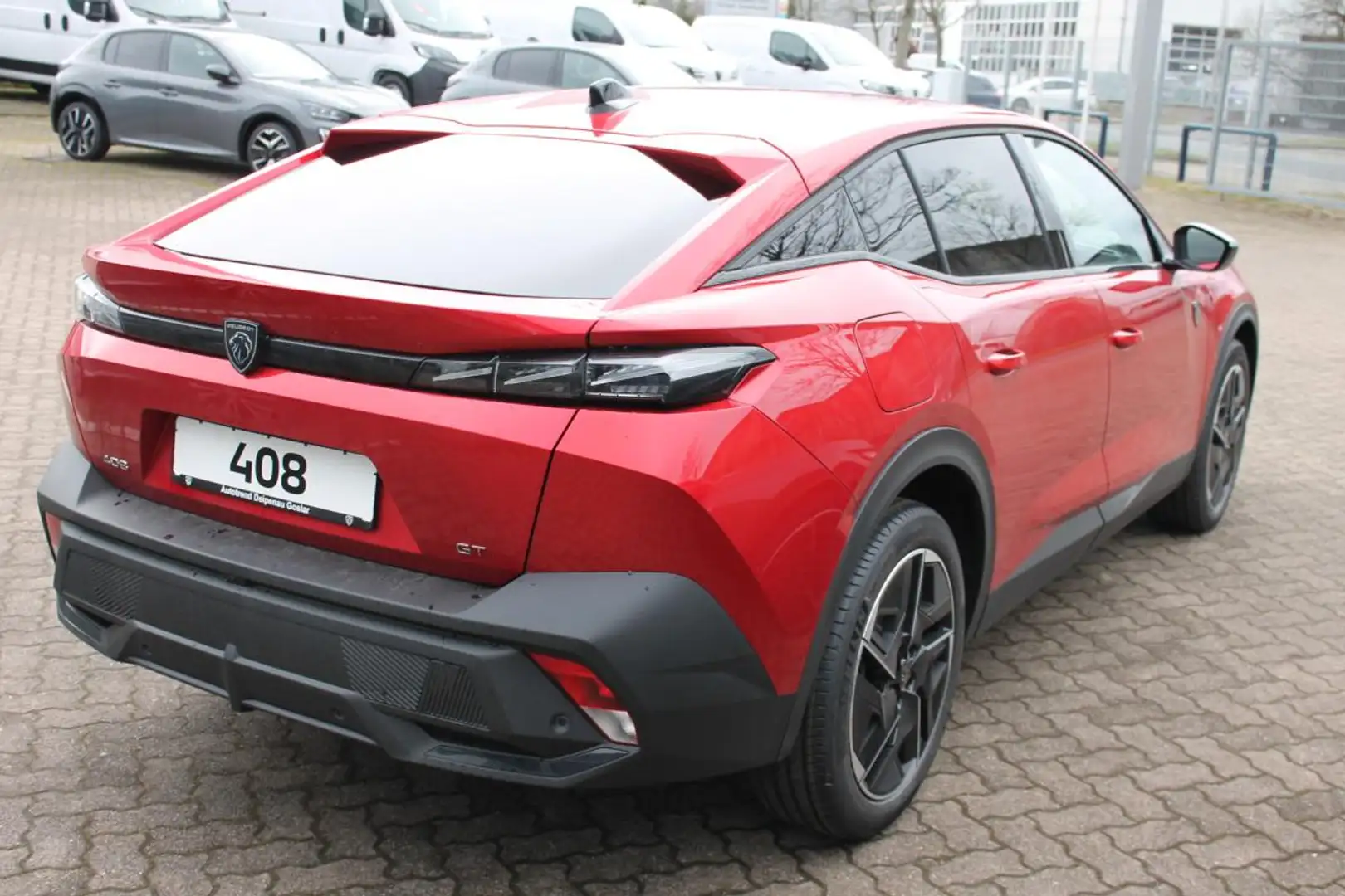 Peugeot 408 GT Hybrid e-DSC6 Rot - 2
