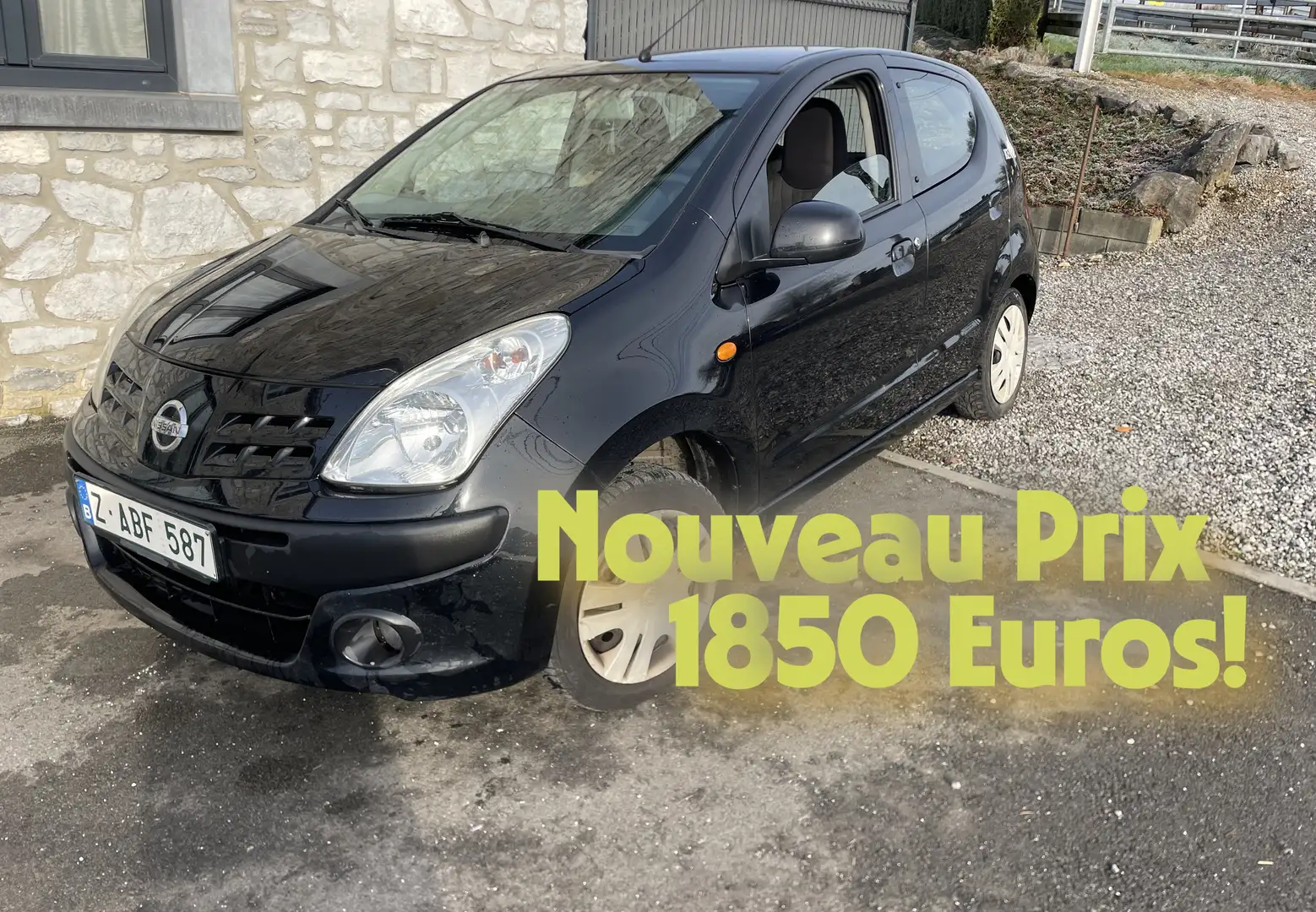 Nissan Pixo Pixo 1.0i Look ,1ére Main! Pret a immatriculer - 1