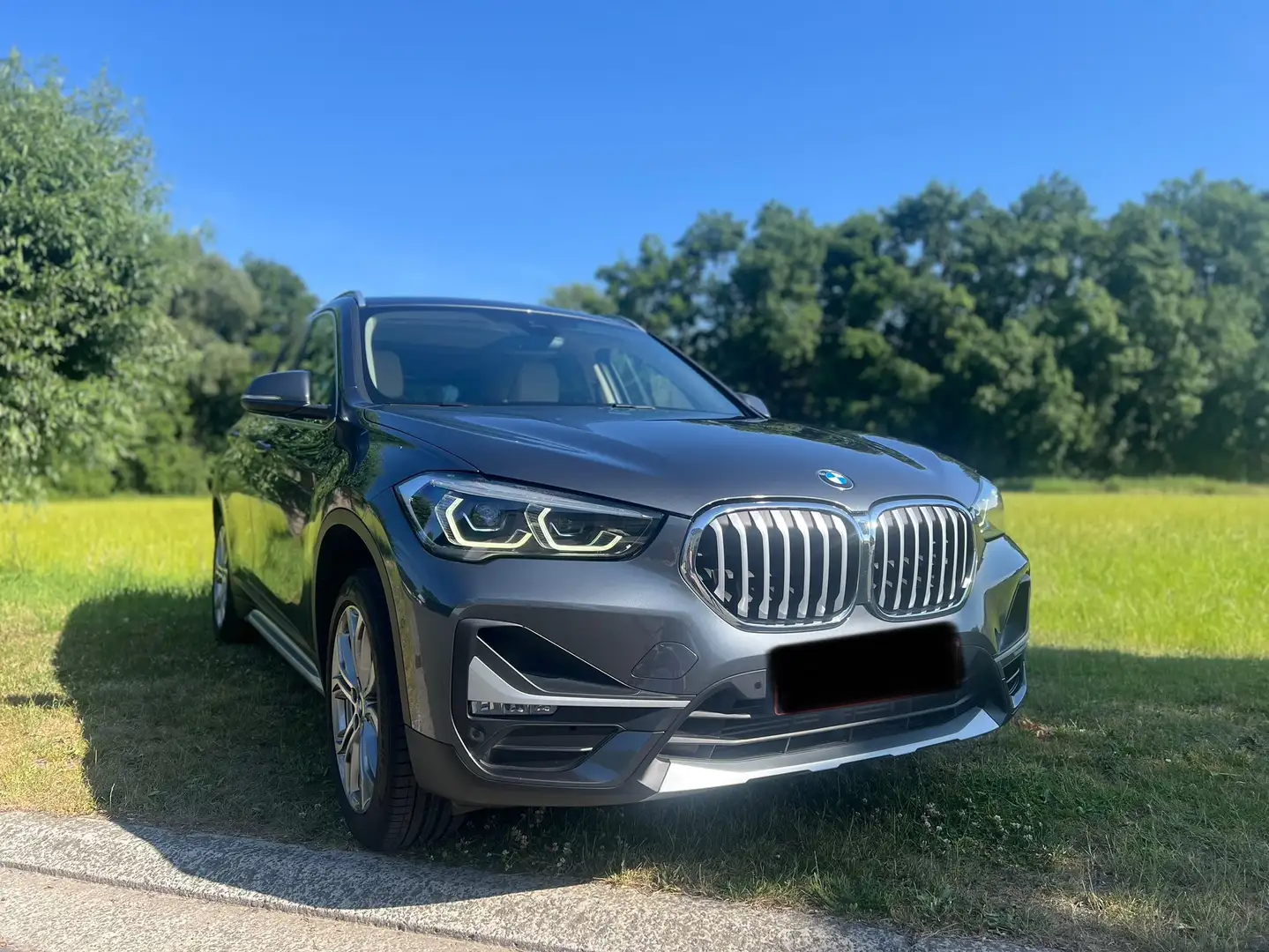 BMW X1 X1 sDrive18i Aut. xLine Grijs - 1