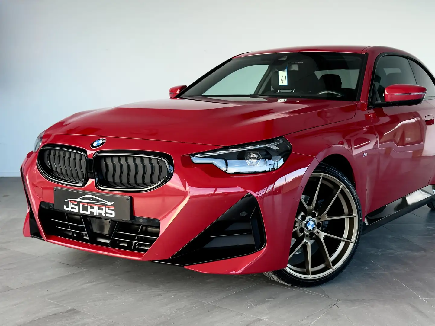 BMW 218 iA Coupé FULL PACKM-1ERPRO-COCKPIT-CUIR-CAMERA Rouge - 2