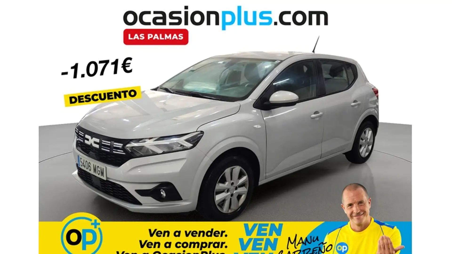 Dacia Sandero TCe Expresion 67kW Gris - 1