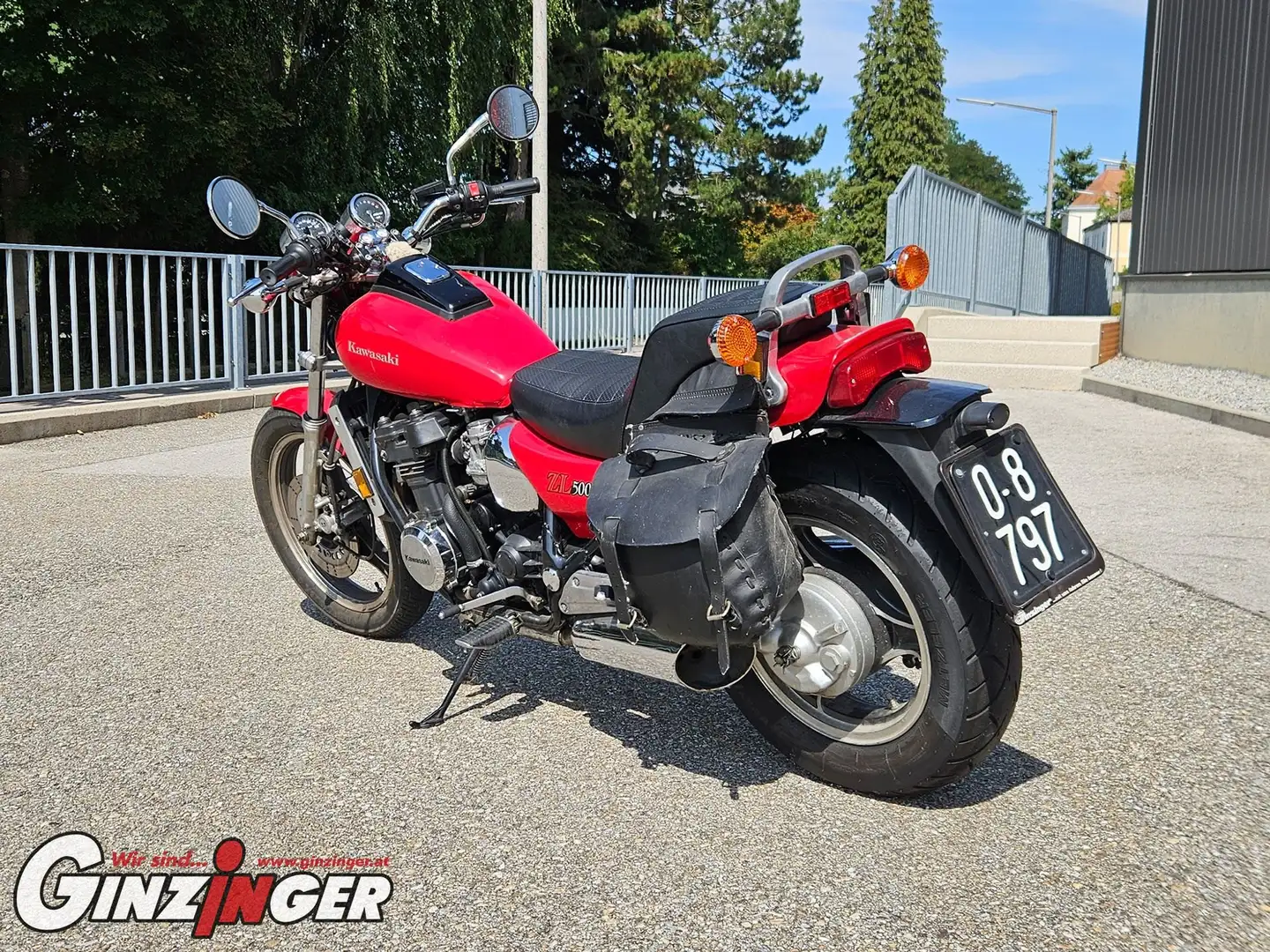 Kawasaki ZL 500 Rouge - 2