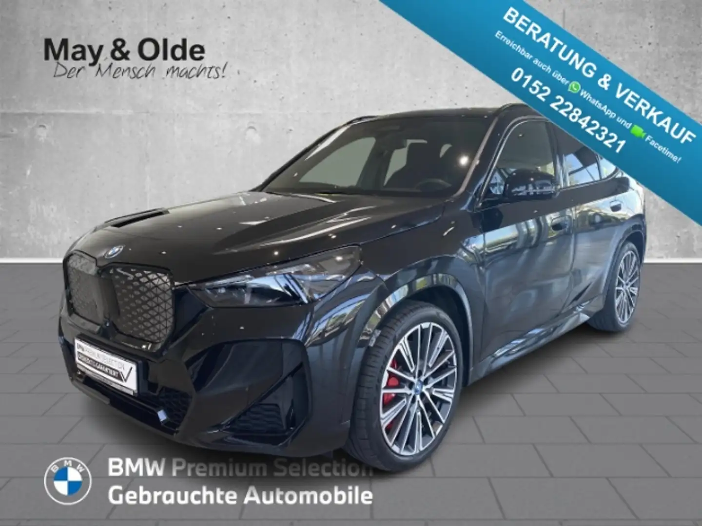 BMW iX1 xDrive 30 M Sport PANO HUD AHK H/K LHZ Memory Noir - 1