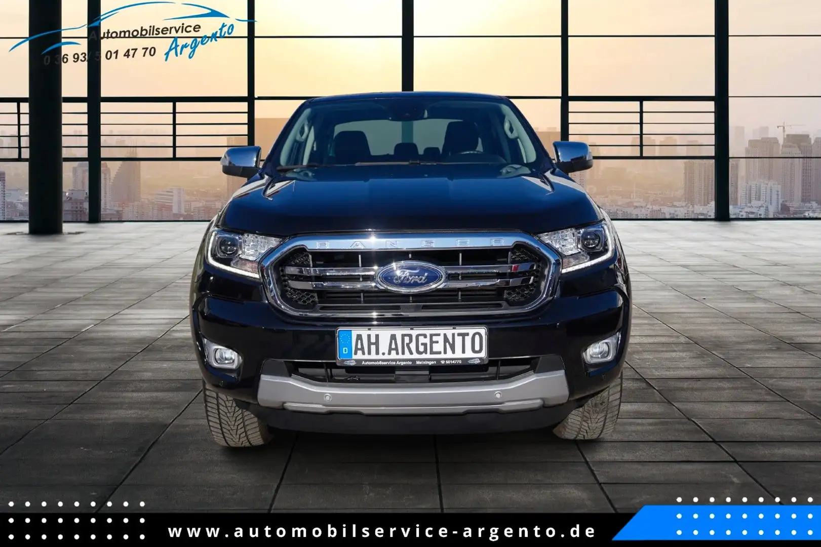 Ford Ranger RANGER LIMITED DOKA AUT.=EXTRAS=GARANTIE=TOP ! Noir - 2