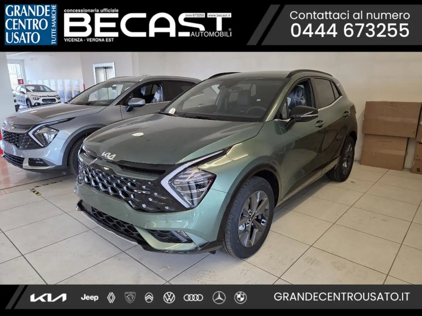 Kia Sportage 1.6 TGDi HEV AT GT-line - PROMO FIN Verde - 1