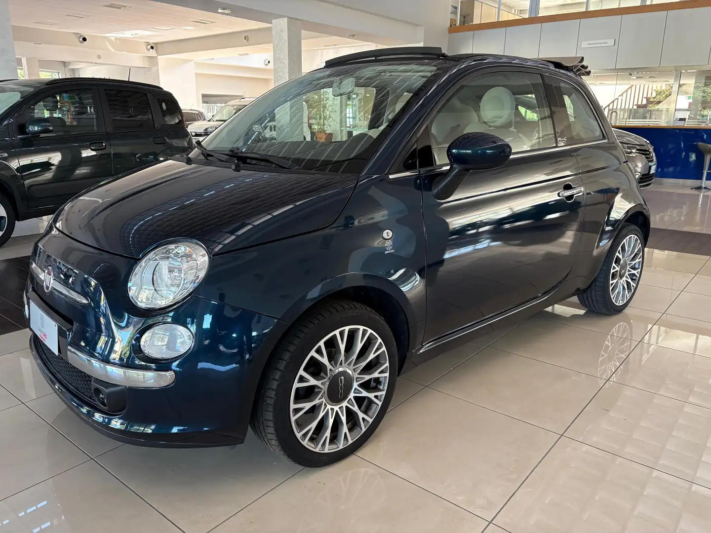Fiat 500C 500C III 1.2 Lounge 69cv Azul - 1