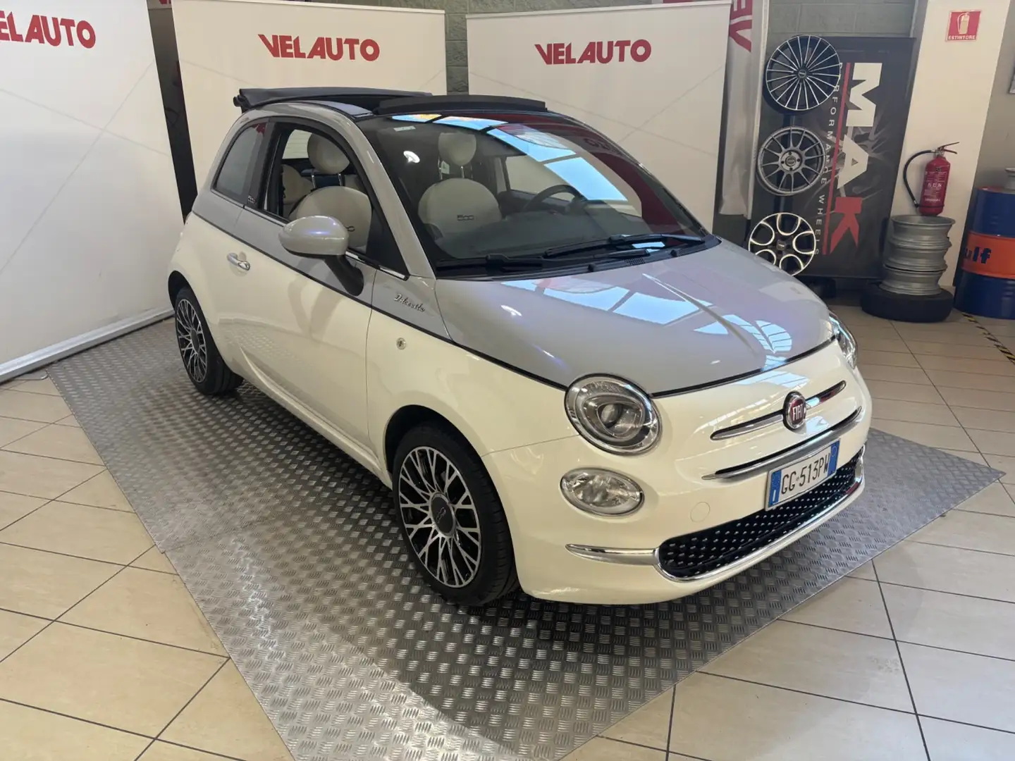 Fiat 500 500 C 1.0 Hybrid Dolcevita Bianco - 2