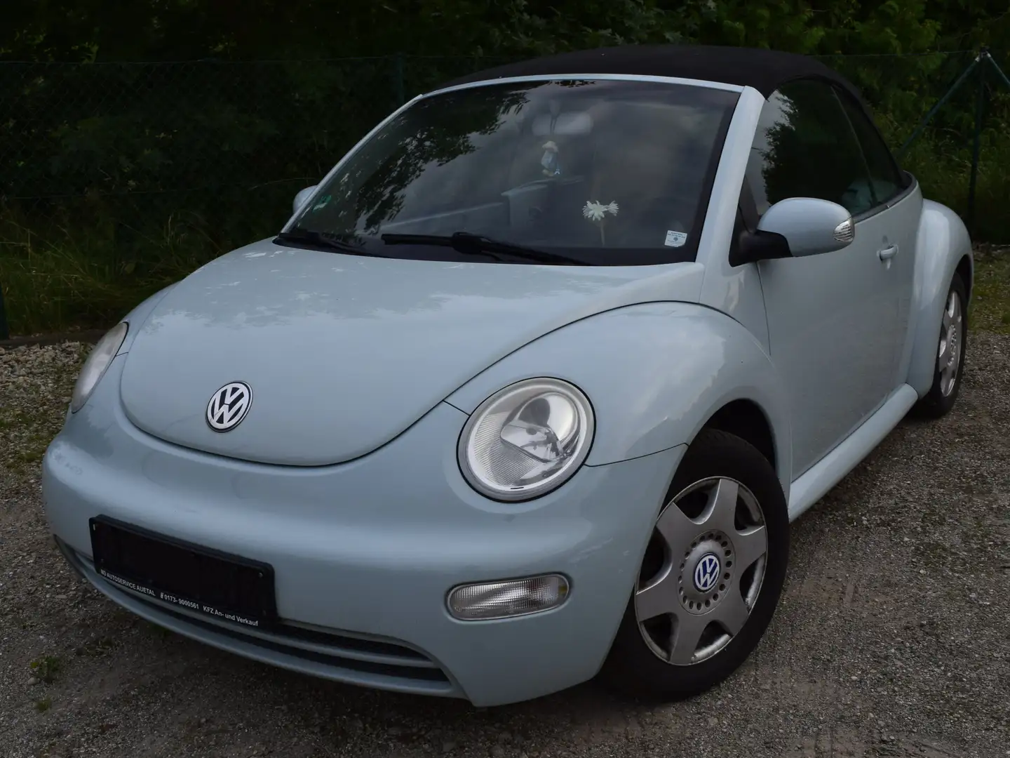 Volkswagen New Beetle 1.4 KABRIO/TÜV 8/2025!!! Modrá - 2