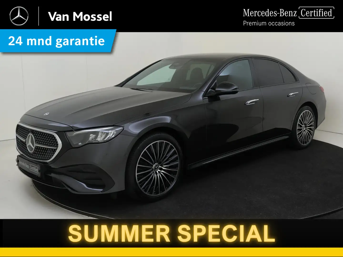 Mercedes-Benz E 300 300e AMG-Line 300 e AMG Line / Stoelverwarming / A Gris - 1