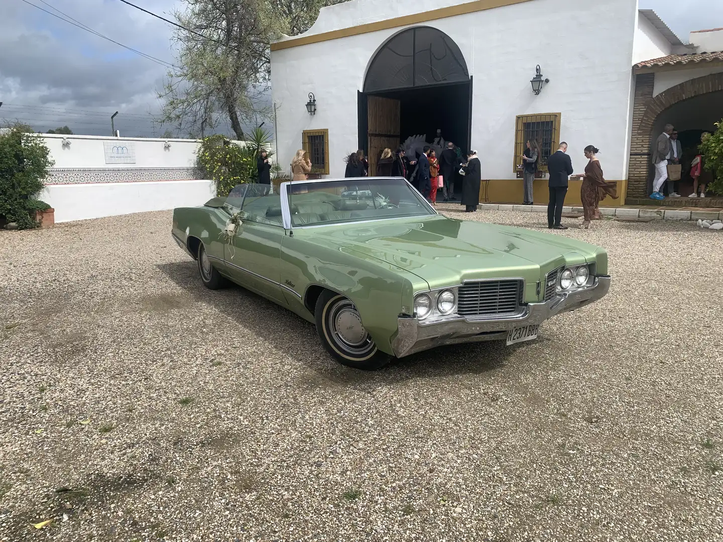 Oldsmobile Delta 88 Repasado Motor Y Caja De Cambios Automatica Verde - 1