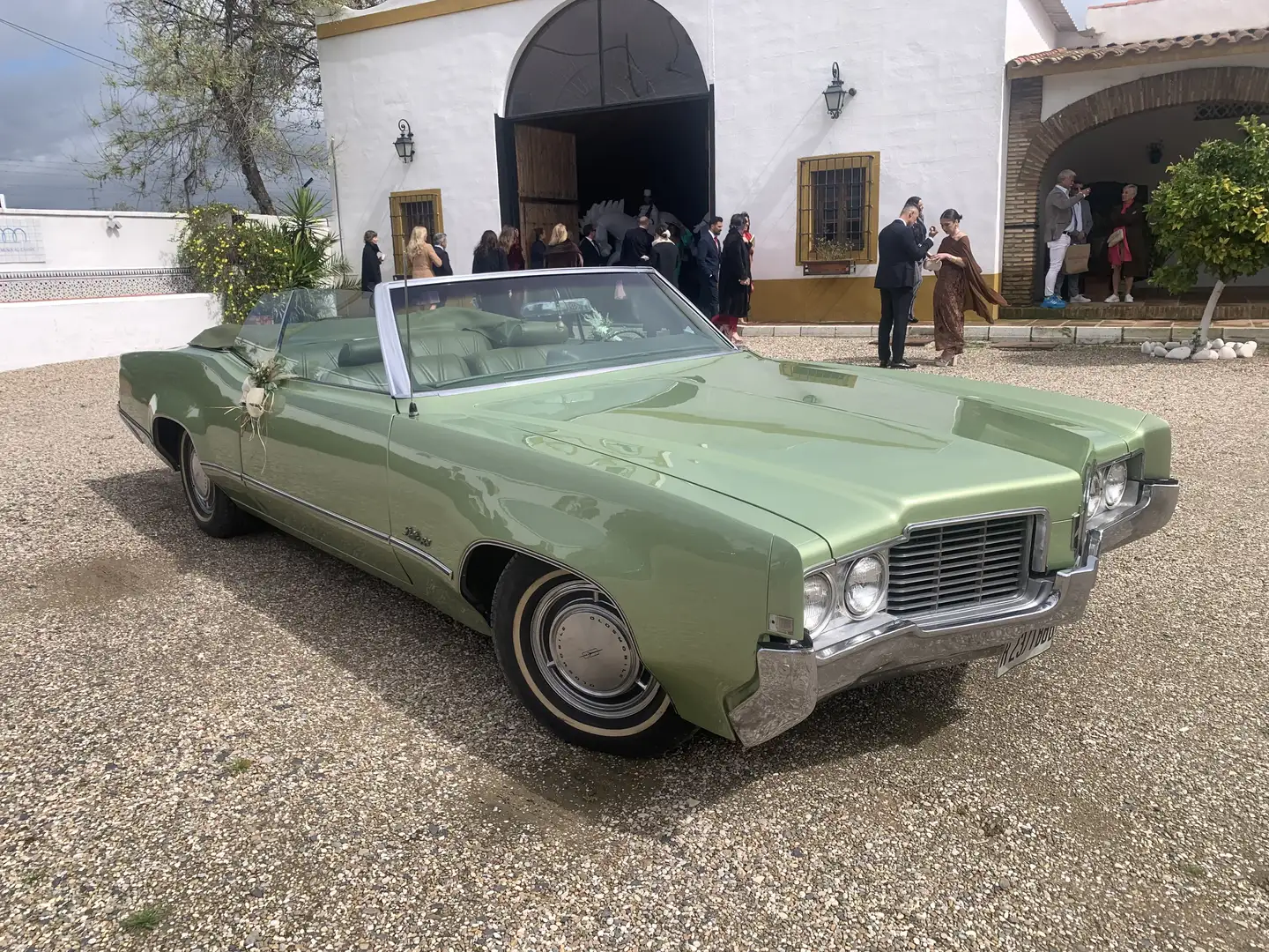 Oldsmobile Delta 88 Repasado Motor Y Caja De Cambios Automatica Verde - 2